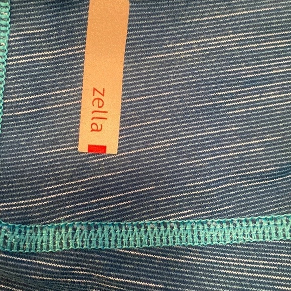 Zella Live in Leggings Navy Blue Spacedye Workout Yoga Pants Size Small - Picture 5 of 7